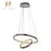 Modern design decoration ceiling lighting wire rope led ring pendant lamp