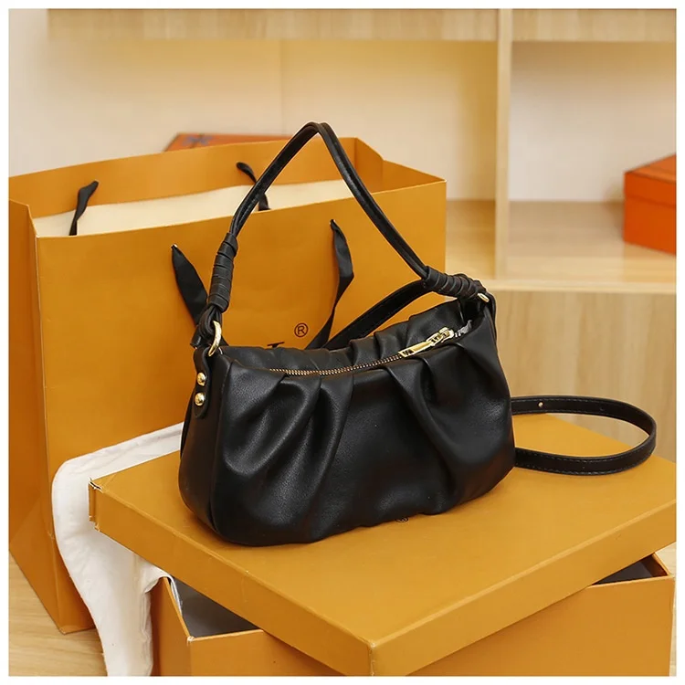 

2022 Trendy PU Leather Cross Shoulder Cell Phone Zipper Bag and Handbag Women Small Candy Jelly Handbags