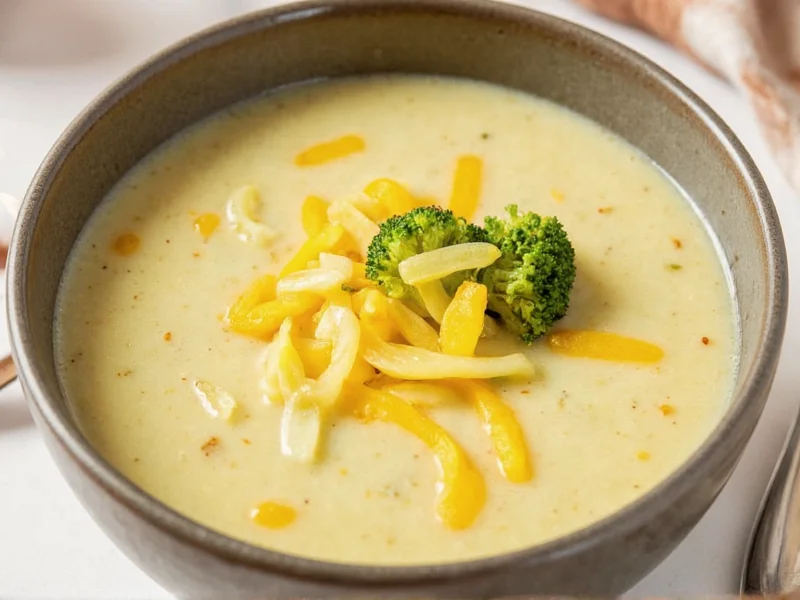 Broccoli Cheddar Soup Nutrition Facts & Health Analysis