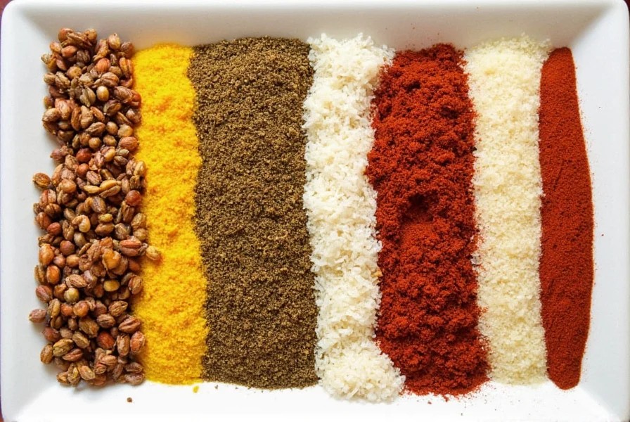 Preparation of mole sauce with various spices