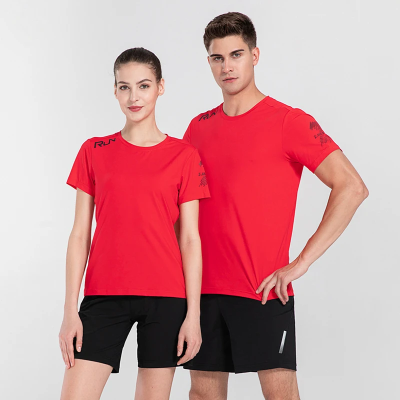 

Fashion new design for women round neck sport T-shirt Gym running tops blank t Shirt 2020 in bulk, White,red,yellow,grey,blue,green,black