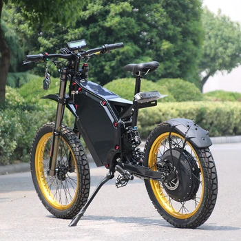 Big Wheel Electric Bike Electric Bicycle Powerful 72v 12000w - Buy High ...