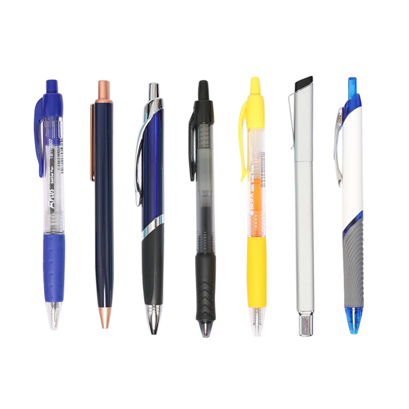 
Luxury Promotional With Logo Customized Advertising Ballpoint Pen Engraving Personalized Gift plastic metal Ball Pen 