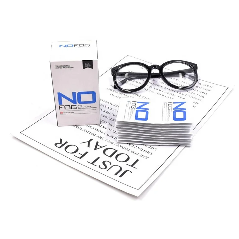 

Factory wholesale eye glasses lens cleaner cloth anti fog disposable anti fog glasses cloth, Grey