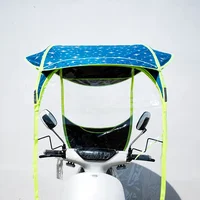 

Motorbike Scooter Rain Cover Motorcycle Electric Sun Shade Vehicle Umbrella Raincoat Poncho Cover Shelter