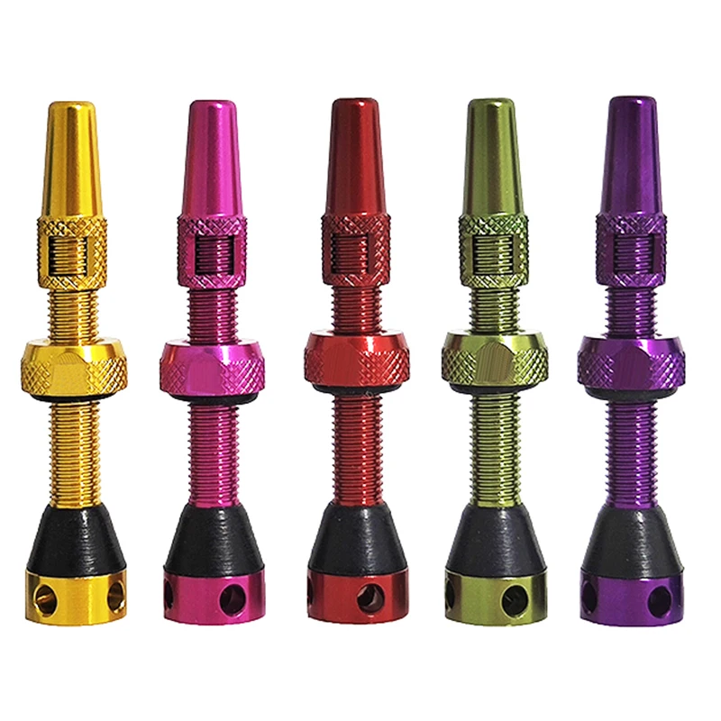 

bicycle tubeless valve bike, Black,red,blue,green,gold,silver,purple,orange