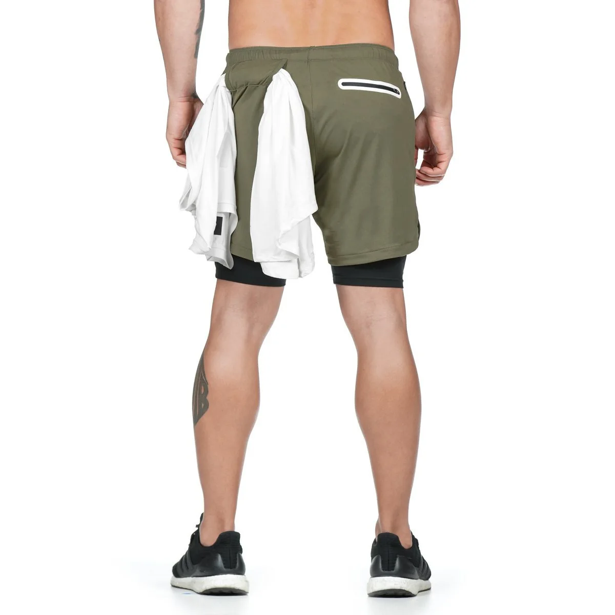 2 in 1 basketball shorts