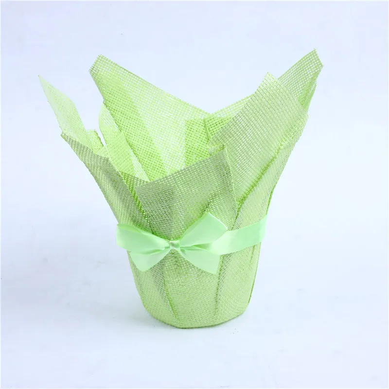 Paper Weave Pot Cover/printed Potted Plant Grower Sleeves Buy Paper