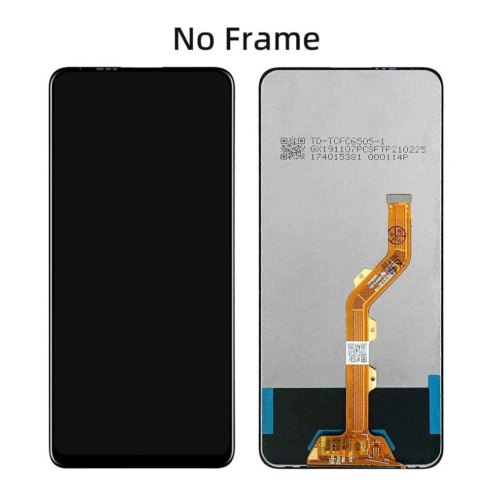 

6.53" LCD For In finix S5 Pro X660 LCD Display Touch Screen Digitizer Assembly Repair Replacement Parts LCD, Black
