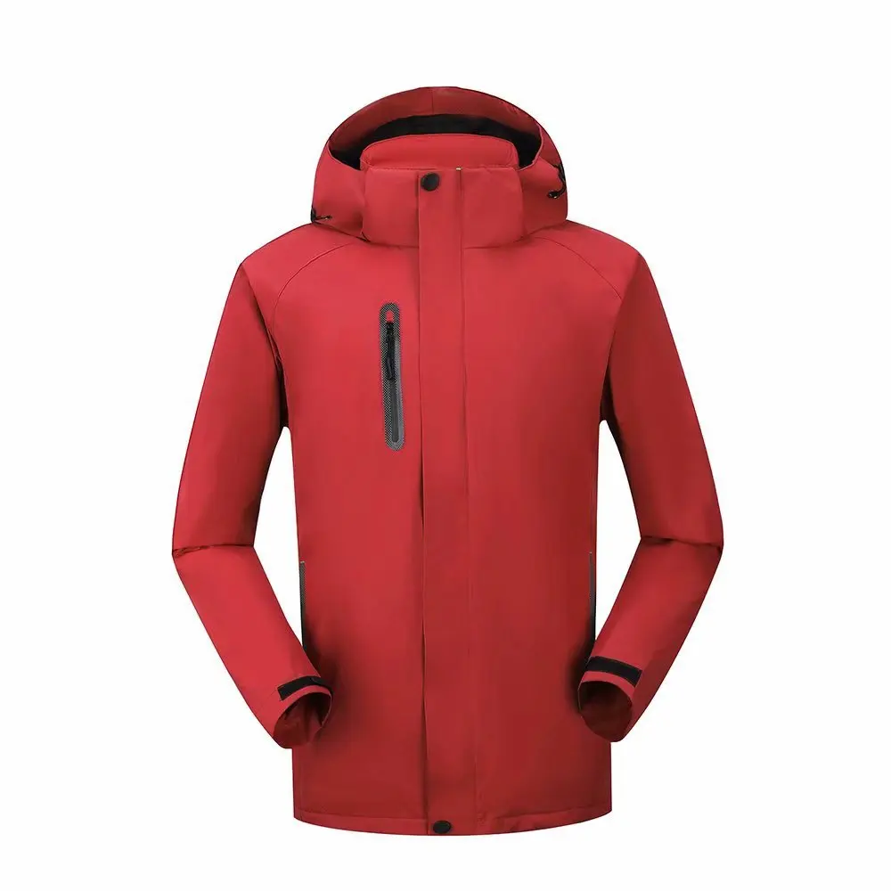 

Best Sell OEM Hight Quality Men Customize Snow Jacket Zip Up Jacket Windproof Jacket For Men