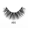 Wholesale False Mink Eyelashes Strips 3D Mink Eyelash With High Quality Volume Mink False Eyelash