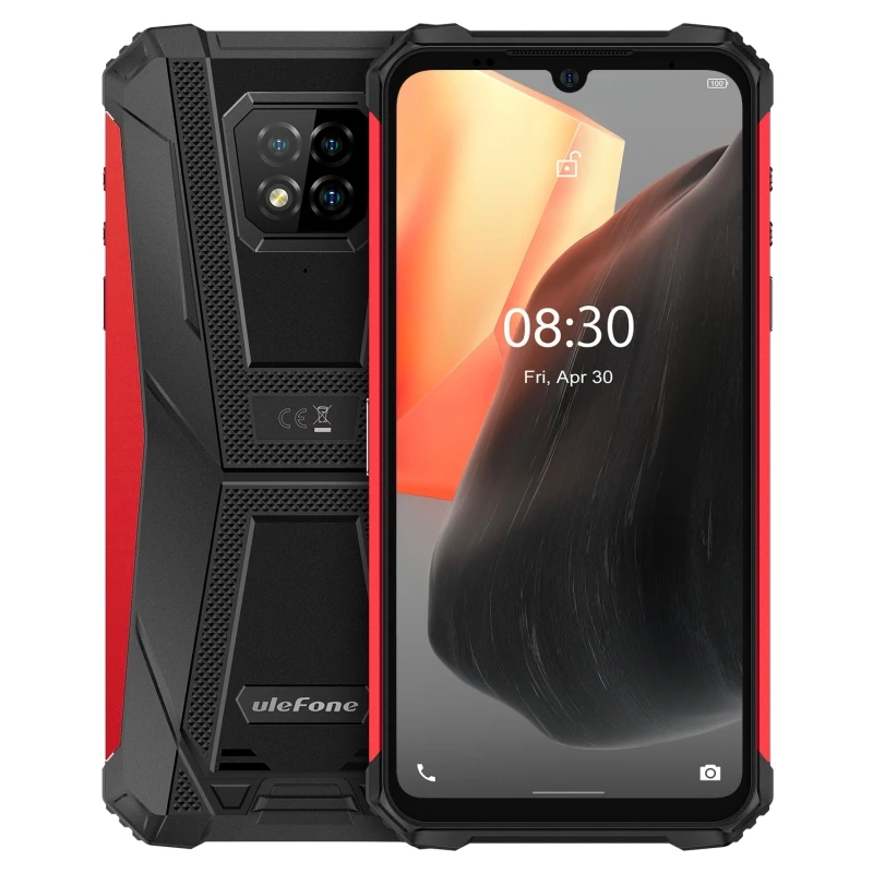 

2021 New Ulefone Armor 8 Pro Rugged Phone, 6GB+128GB, Mobile Phones IP68/IP69K Rugged Phone, Android 4G, OTG, Smartphone