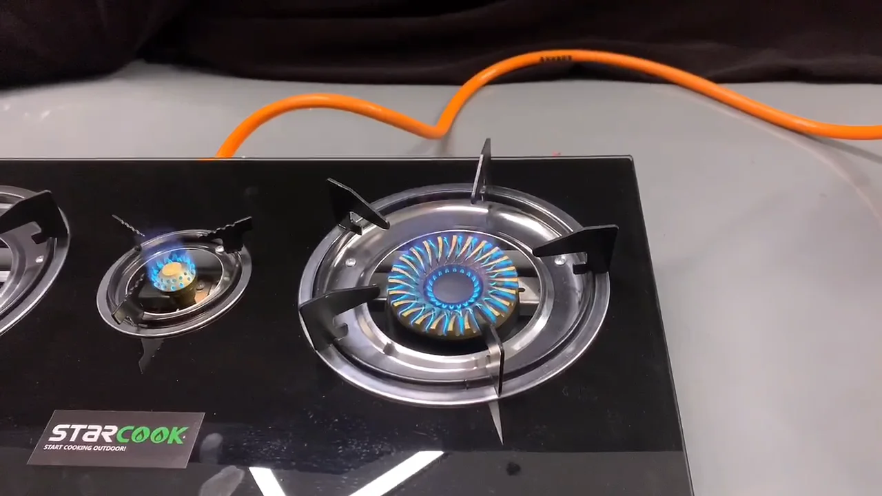 glass top gas stove burst