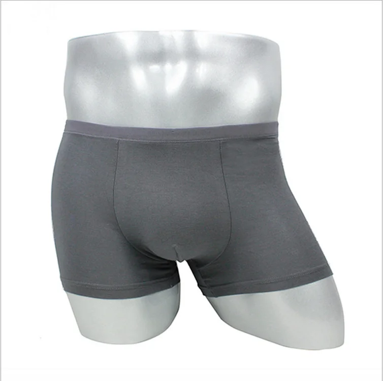 

Amazon hot sale Fast Delivery Comfortable Breathable Solid Color Men Shorts Underwear boxers