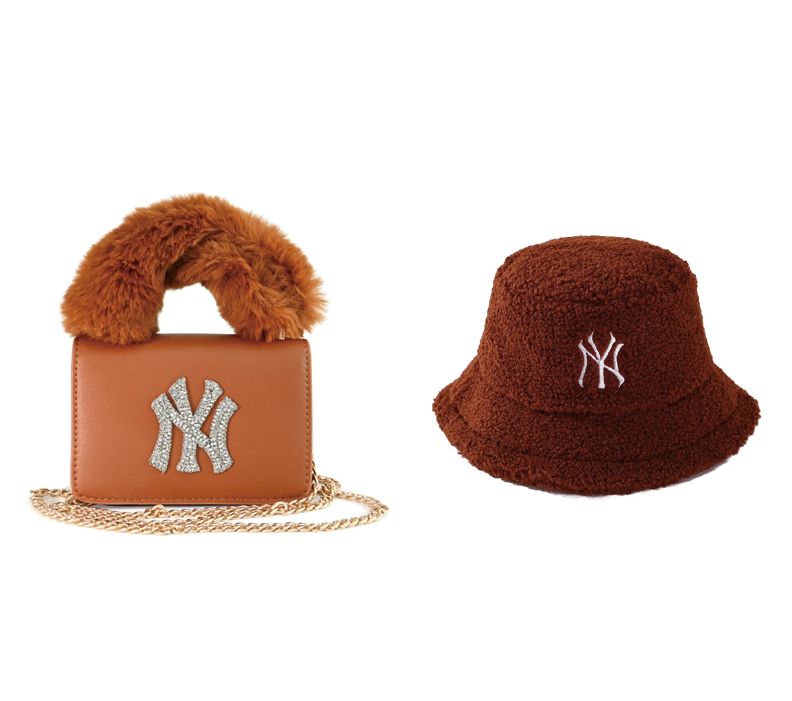 

LB0120 Fashion Women's Handbags new york purse handbag ny hat and purse set Ladies Hand Bags Purse, As the picture