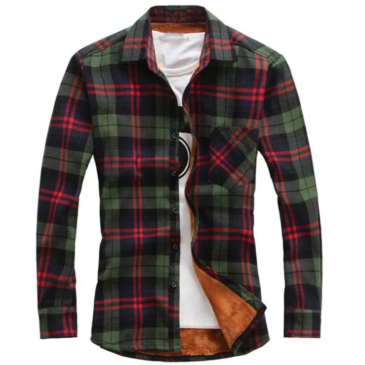 

Ready to ship fast oem produce mens long sleeves yarn dye cotton flannel shirt