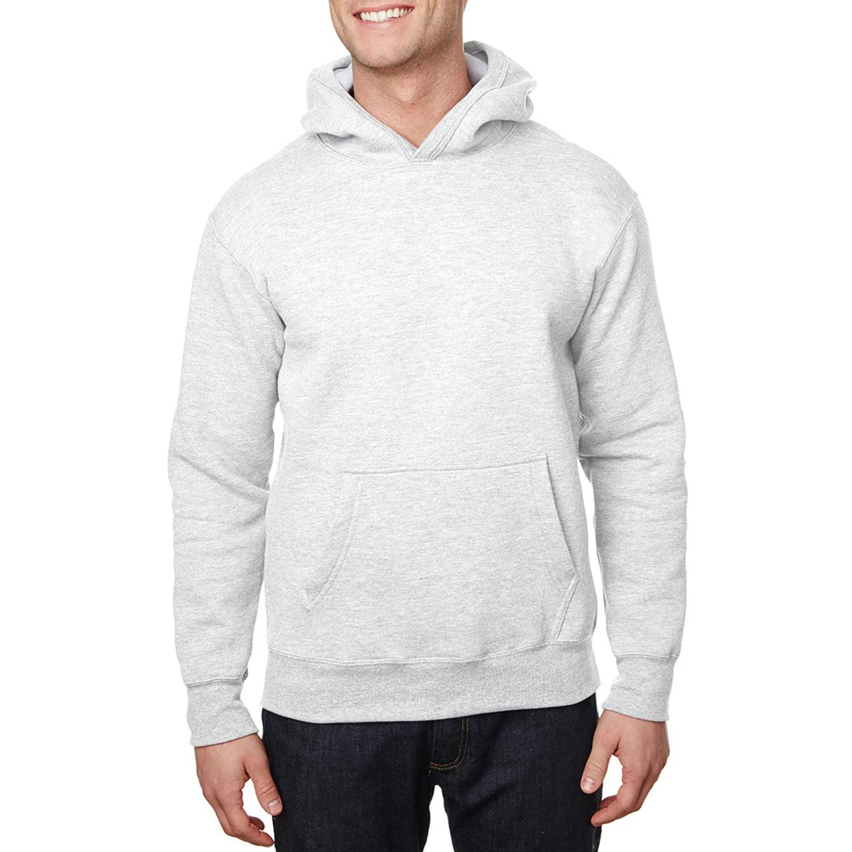 

Fashion Custom Solid Color Blank Oversized Plain Pullover 100% Cotton French Terry Mens Sweatshirts Hoodies, Customized color