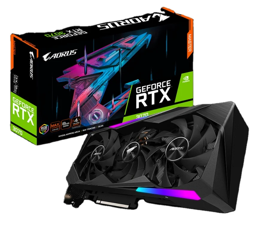 

Cost- effective Graphics Card GIGBYTE GeForce RTX 3070 MASTER 8G Video Card GPU RTX3070 For desktop mining