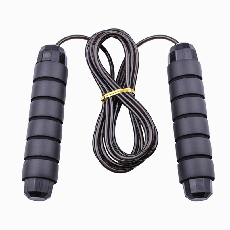 

2021 Amazon Hot Selling Skipping Rope Wholesale Custom Logo Gym Fitness Long Handle Weighted Heavy Adjustable PVC Jump Rope, 4 colors to choose