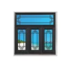 Classic Aluminum Alloy Windows swing casement Windows style black high end