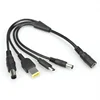 4 in 1 cable for Laptop DC Connector 7.4*5.0 DC Power Charger cord Adapter for HP and lenovo