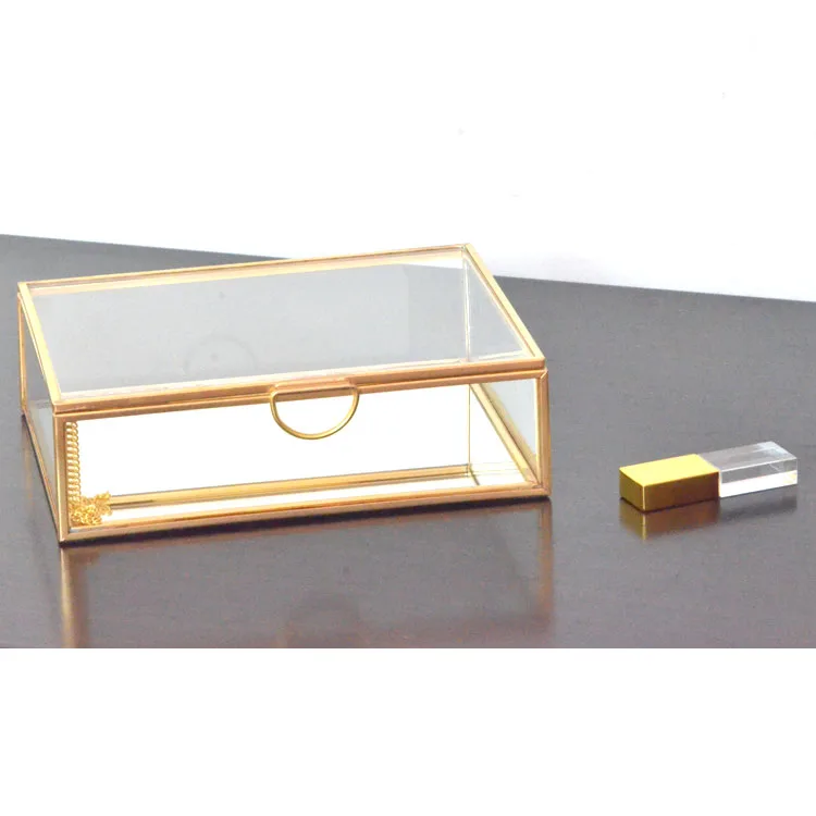 Wholesale Wall Art 3d 12x12 8x10 Glass Rose Gold Frames Deep Shadow Box