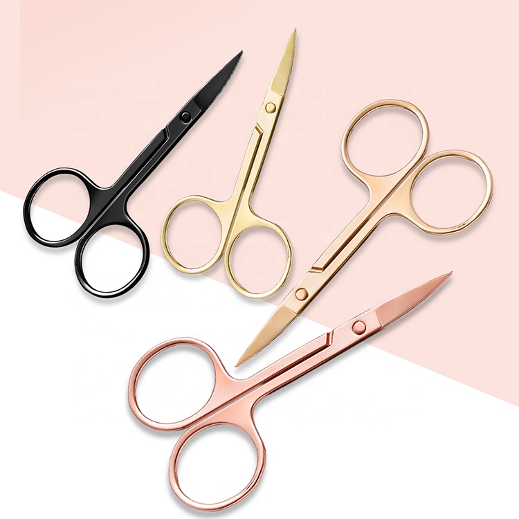 

To be clean Makeup Eyebrow Scissors Cosmetic Eyelash Eyebrow Scissors Makeup Scissors Stainless Steel Sharp