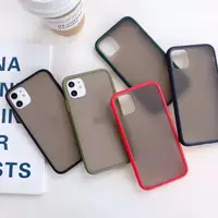 

2019 New High Quality Matte Translucent PC Back Cover TPU Frame Phone Case For Xiaomi Mi 9T Pro For Redmi Note 8