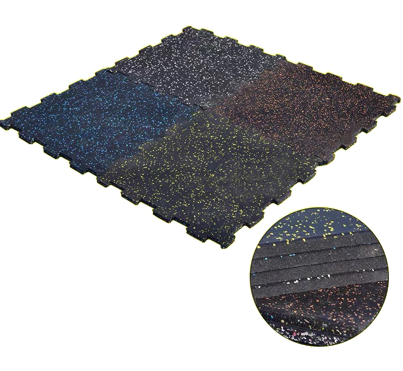 
interlock visible gym rubber floor movable interlocking rubber mat tiles 