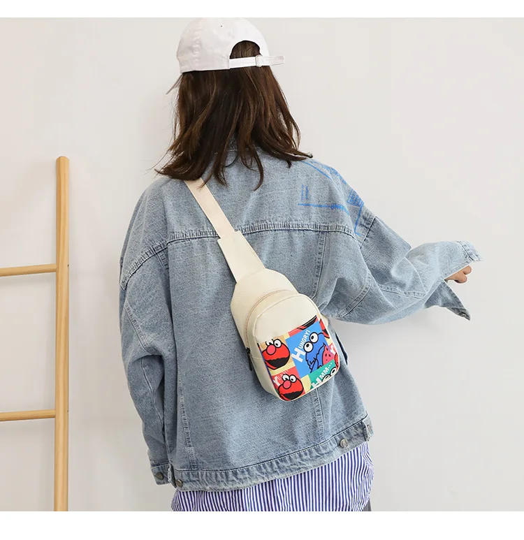 

OEM Factory Twinkle For Girls Canvas Nylon Chest Bag