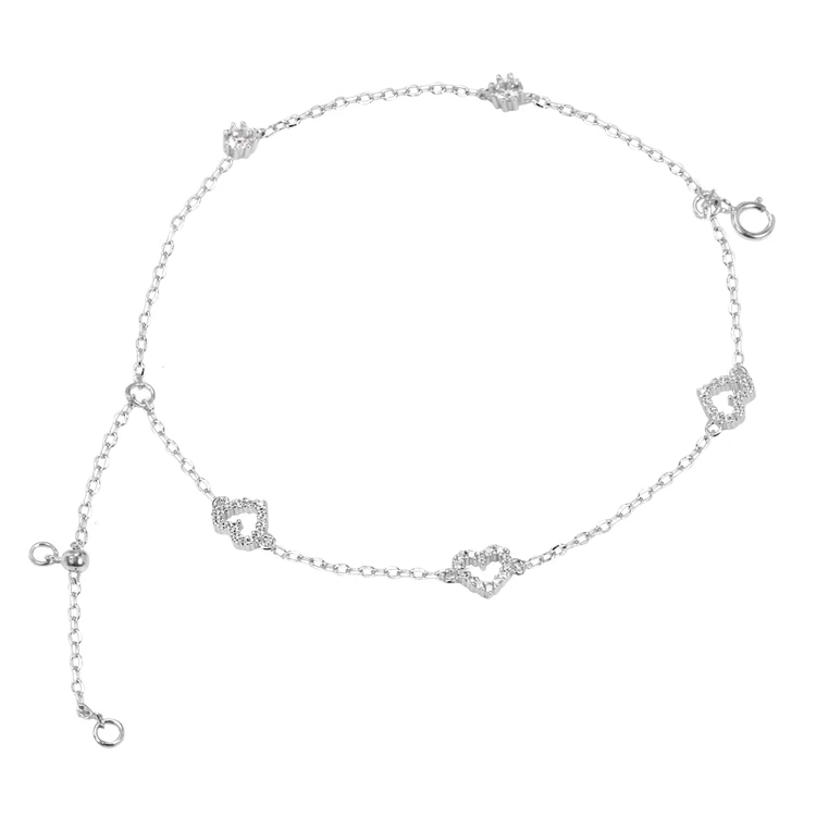 

Factory wholesale new design silver jewelry women's bracelets chain bracelet