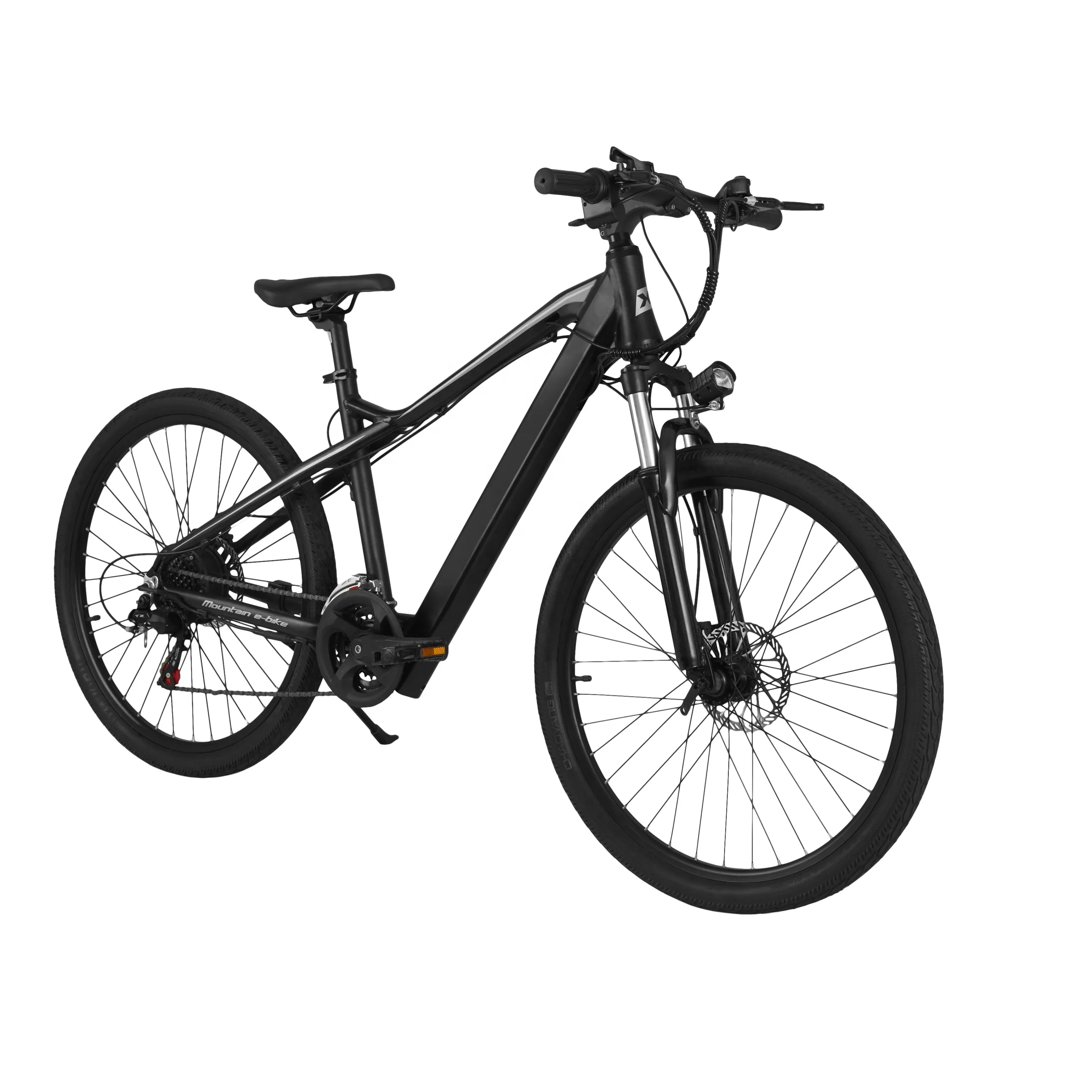 

Mountain Ebike Electric Bicycles for Adults Anti-skid Tires 26" 48V 350W Bike Lithium Battery Alloy Rear Hub Motor 21 Speed 24"