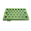 Circle Stud Aluminum Veneer Powder Coating Surface Treatment Punch Carved Aluminum Veneer Indoor Or Outdoor Decoration Material