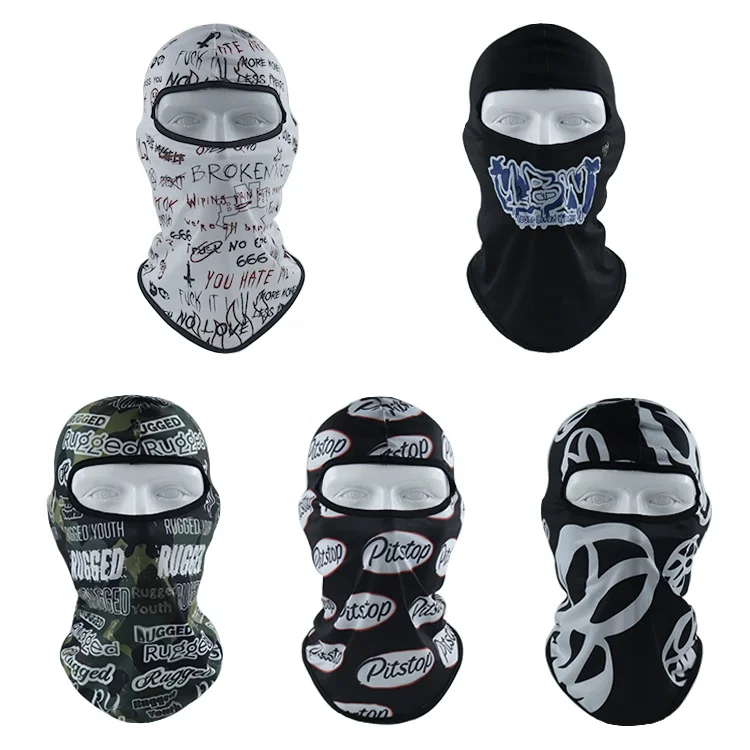 Wholesale high qualtity balaclava printing face mask balaclava Windproof Ski Mask Balaclava