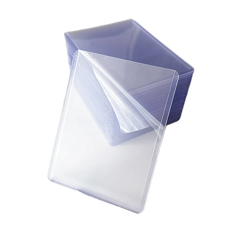 

3*4 Inch 35pt High Quality Top Loader,Protective Film 35pt Toploaders,No Scratch Clear Top Loaders With Protective Film