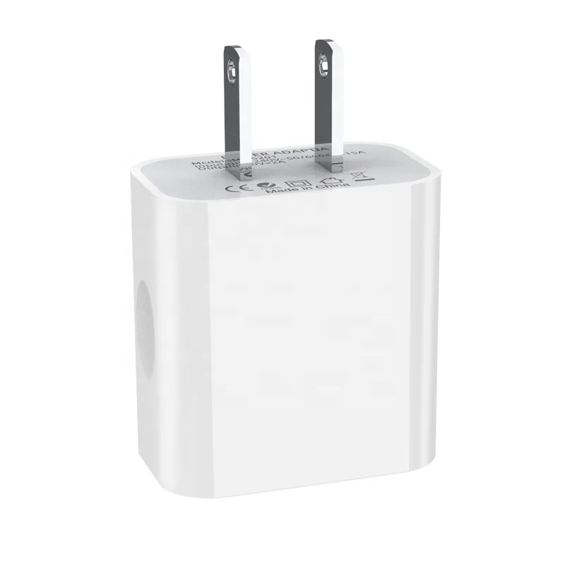 

SAA CE FCC 2a 2.4a power adapter usb charger mobile phone usb wall charger, White