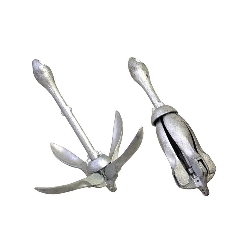 

Stock Galvanized Grapnel 6kgs Folding Anchor Boat Anchor Small Craft Anchors