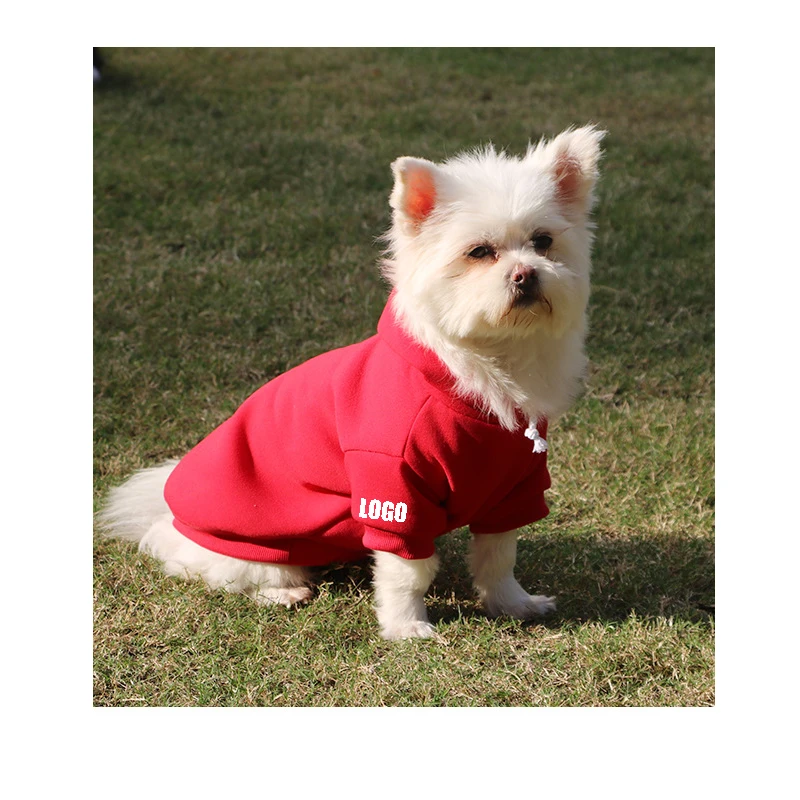 

Free logo Wholesale New Custom Cotton Dog Clothes Designer Fashion Pet Clothes