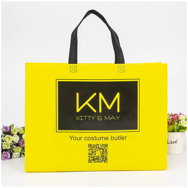 

custom foldable portable cheap gift shopping bag with logos promotional