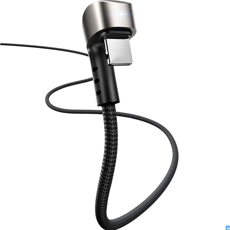 

Factory Price U Shape 180 Degree Micro Type C Usb cable for Tablet, Black blue red