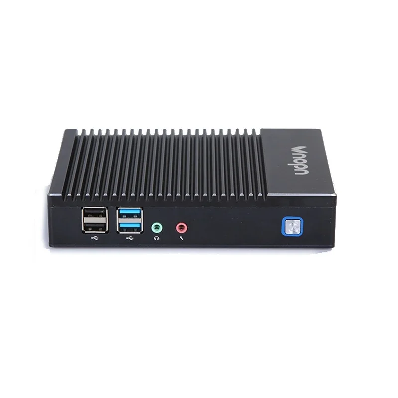 

Vnopn AMD 1450 Fanless Barebone desktop computer qutom Mini PC Linux, Optional/oem/odm