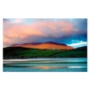 Colorful cloud beautiful lake and mountain painting natural scenery wall picture