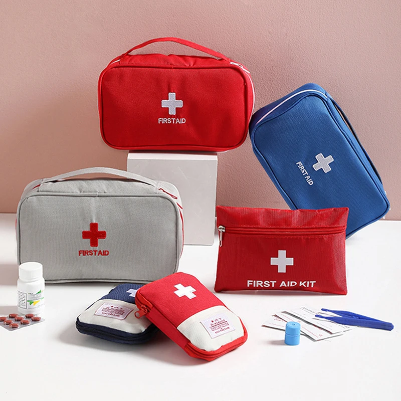 

A2485 Portable Home Daily Medical Bag first-aid Case Custom Logo Tote Bag Health Travel Pouch Drug Storage Medicine Handbags, 5 colors, pls remark