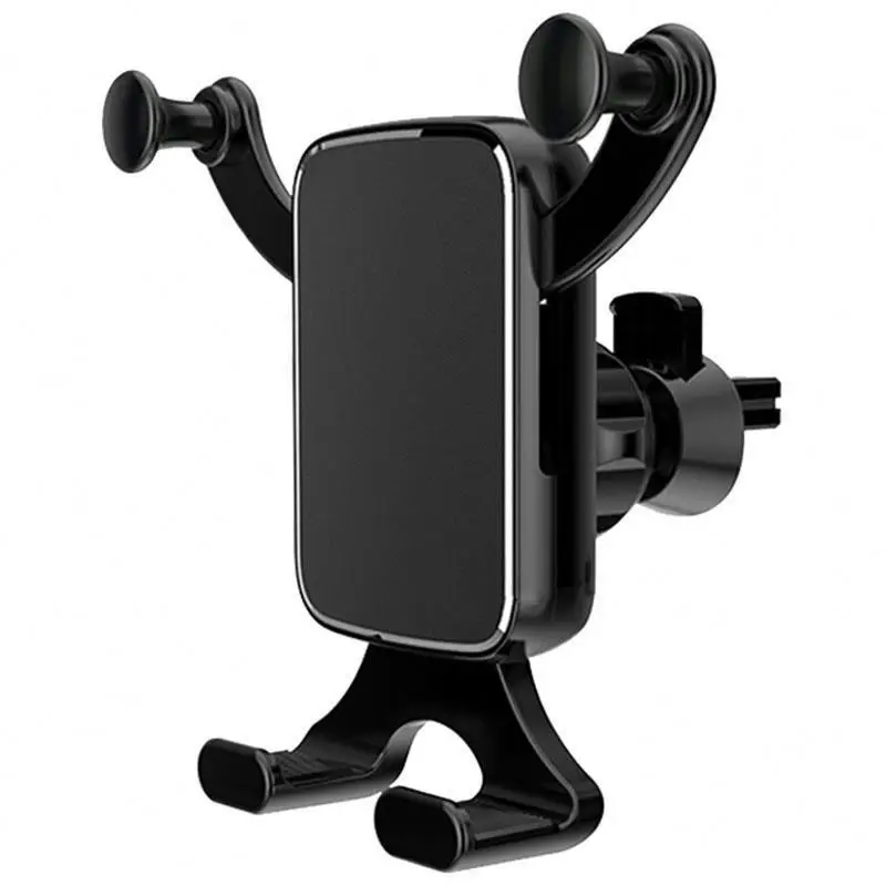 

Wholesale nice quality gravity car phone holder HOP5w smart phone car holder 360 rotating car dashboard mount, Black