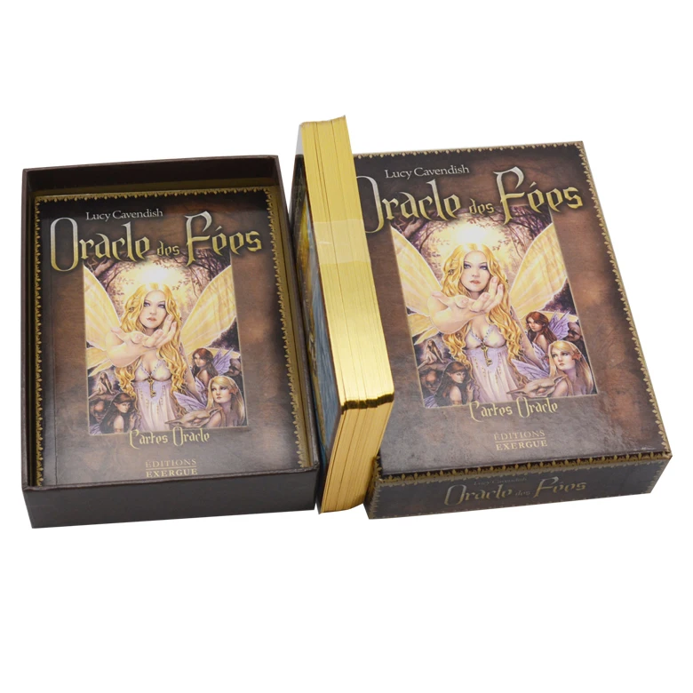 

full color printing tarot cards with shrink wrapped packaging, Cmyk
