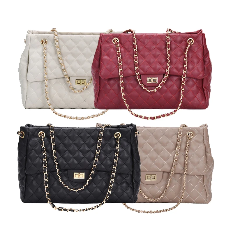

Custom Spring Black Lady Bag 2020 Designer Chain Purse Famous Brands