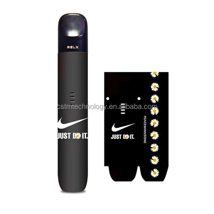 

E-cigarette Skin Protector for RELX RUI Custom PVC Film Sticker Waterproof Universal Flatbed Cutting Plotter Surface Film
