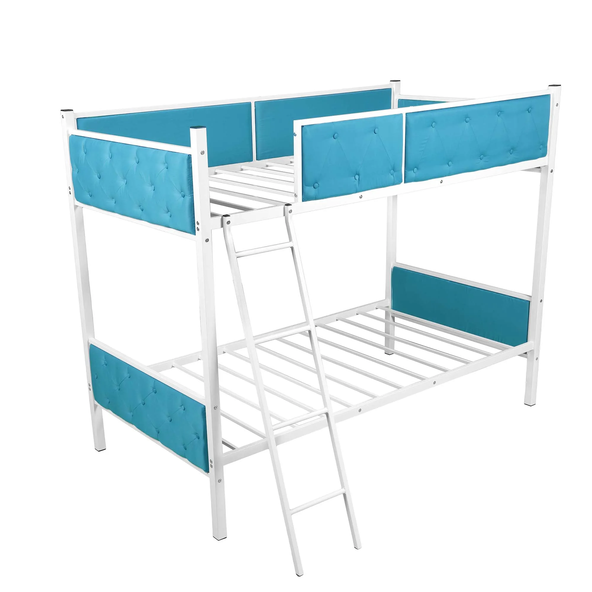 

Upholstered Twin over twin bunk bed