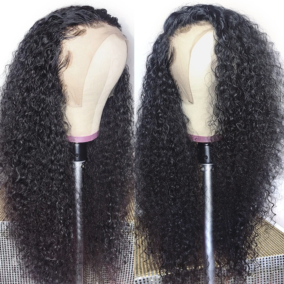 

Addictive Natural preplucked wigs 30 inch hd deep wave lace wig lace front brazilian lace front human hair wig