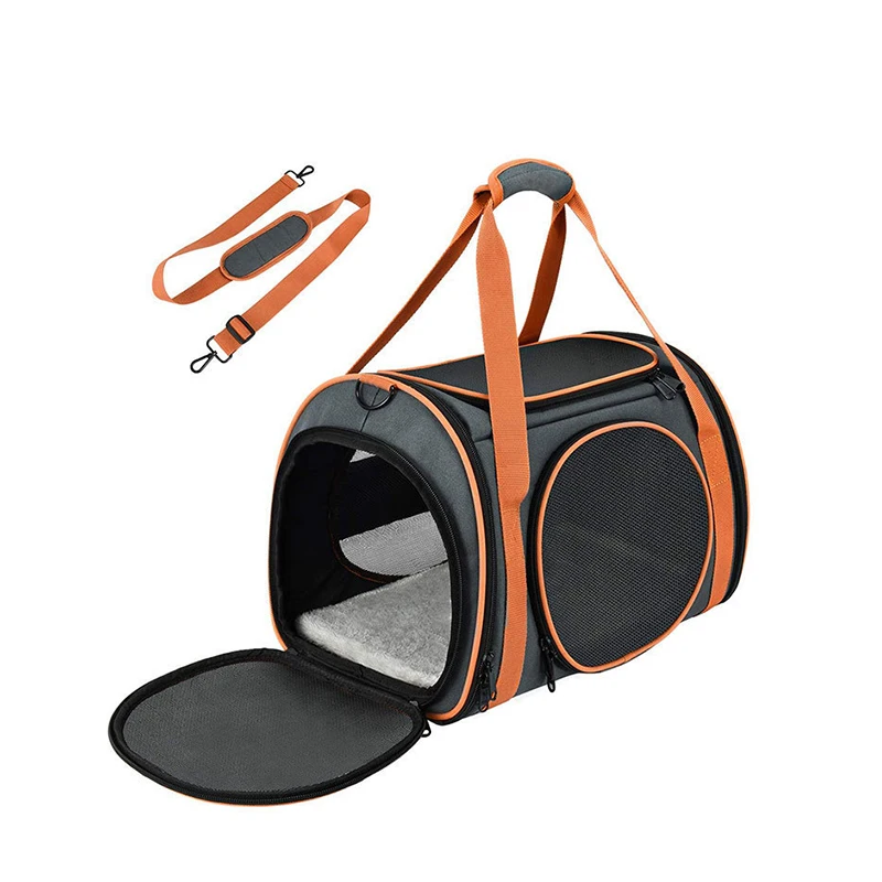 

2021 new design portable washable back bag durable pet backpack, Picture shows